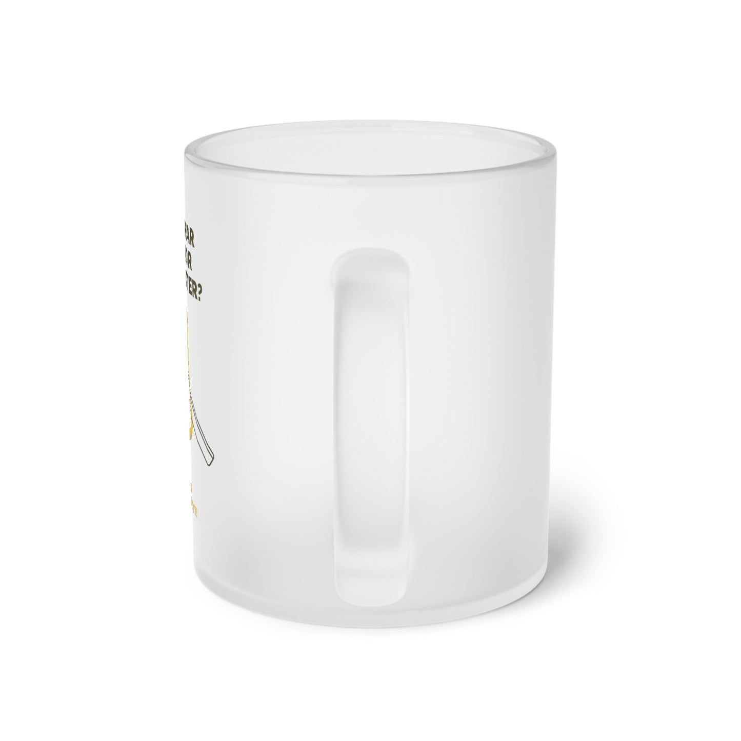 Designed by a Teen in USA: Frosted Glass Mug (Butter Themed) 11 oz. Try more Mugs, Tumblers, Flasks and Drinkware Accessories. Available only at ThirstFull.com. Prices start from $5.99 USD. 